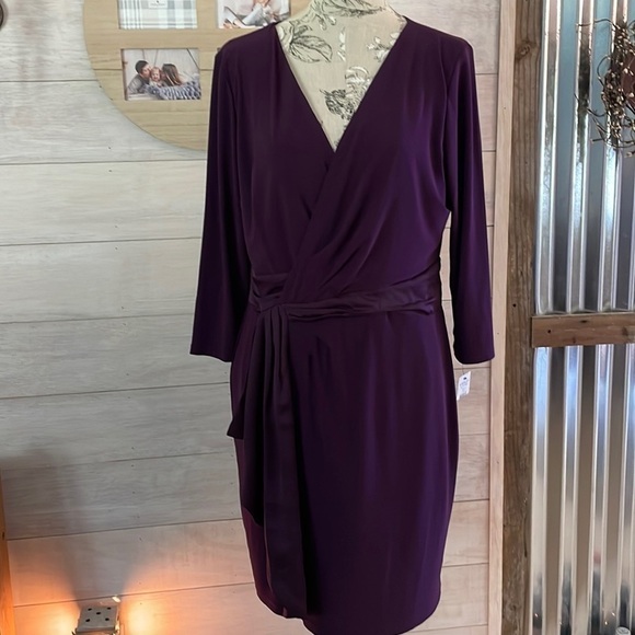 American Living Dresses & Skirts - 🆕 American Living Eggplant Dress 14